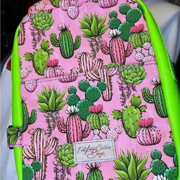 Cactus unique Playful Sling Backpack. main image 4